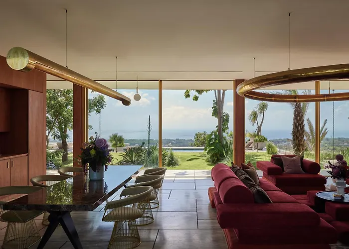 Villa Lebar - Hilltop 3 Bedroom Private With Sauna, Ice Bath And Jacuzzi With Vast Ocean And Volcano Views