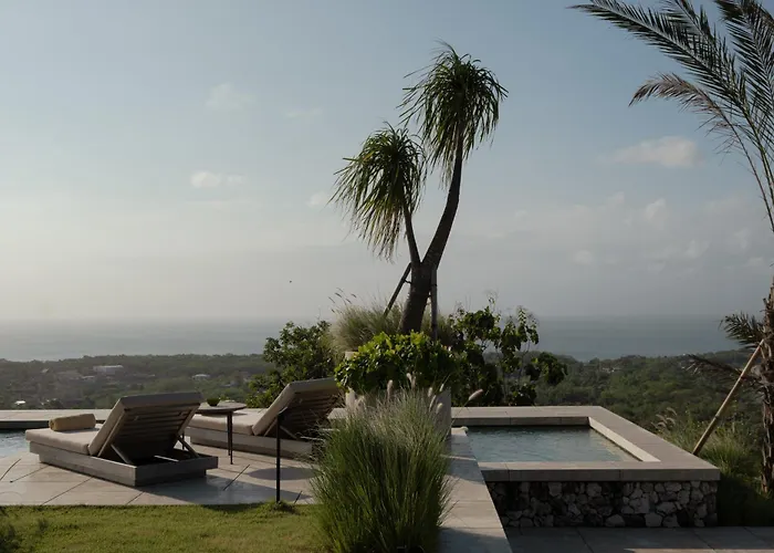 Lebar - Hilltop 3 Bedroom Private With Sauna, Ice Bath And Jacuzzi With Vast Ocean And Volcano Views *
