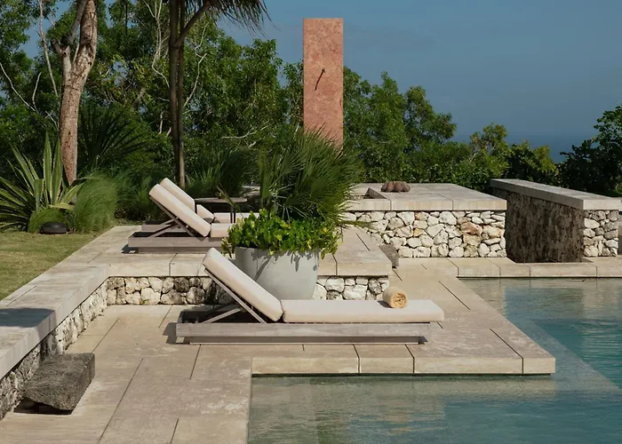 Lebar - Hilltop 3 Bedroom Private With Sauna, Ice Bath And Jacuzzi With Vast Ocean And Volcano Views * Uluwatu (Bali)