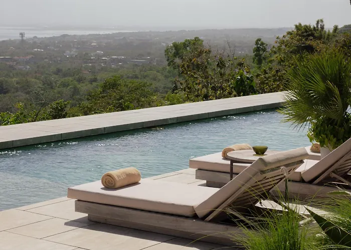 Lebar - Hilltop 3 Bedroom Private With Sauna, Ice Bath And Jacuzzi With Vast Ocean And Volcano Views * Uluwatu (Bali)