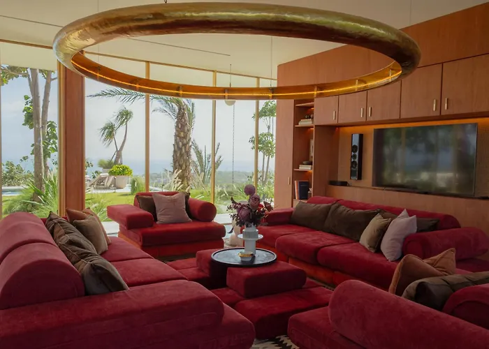 Lebar - Hilltop 3 Bedroom Private With Sauna, Ice Bath And Jacuzzi With Vast Ocean And Volcano Views Villa *