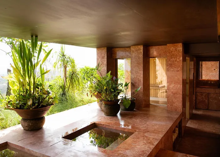 Lebar - Hilltop 3 Bedroom Private With Sauna, Ice Bath And Jacuzzi With Vast Ocean And Volcano Views