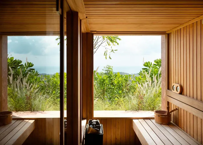 Villa Lebar - Hilltop 3 Bedroom Private With Sauna, Ice Bath And Jacuzzi With Vast Ocean And Volcano Views